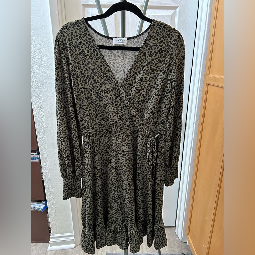 Faux Wrap Dress from Kaleigh